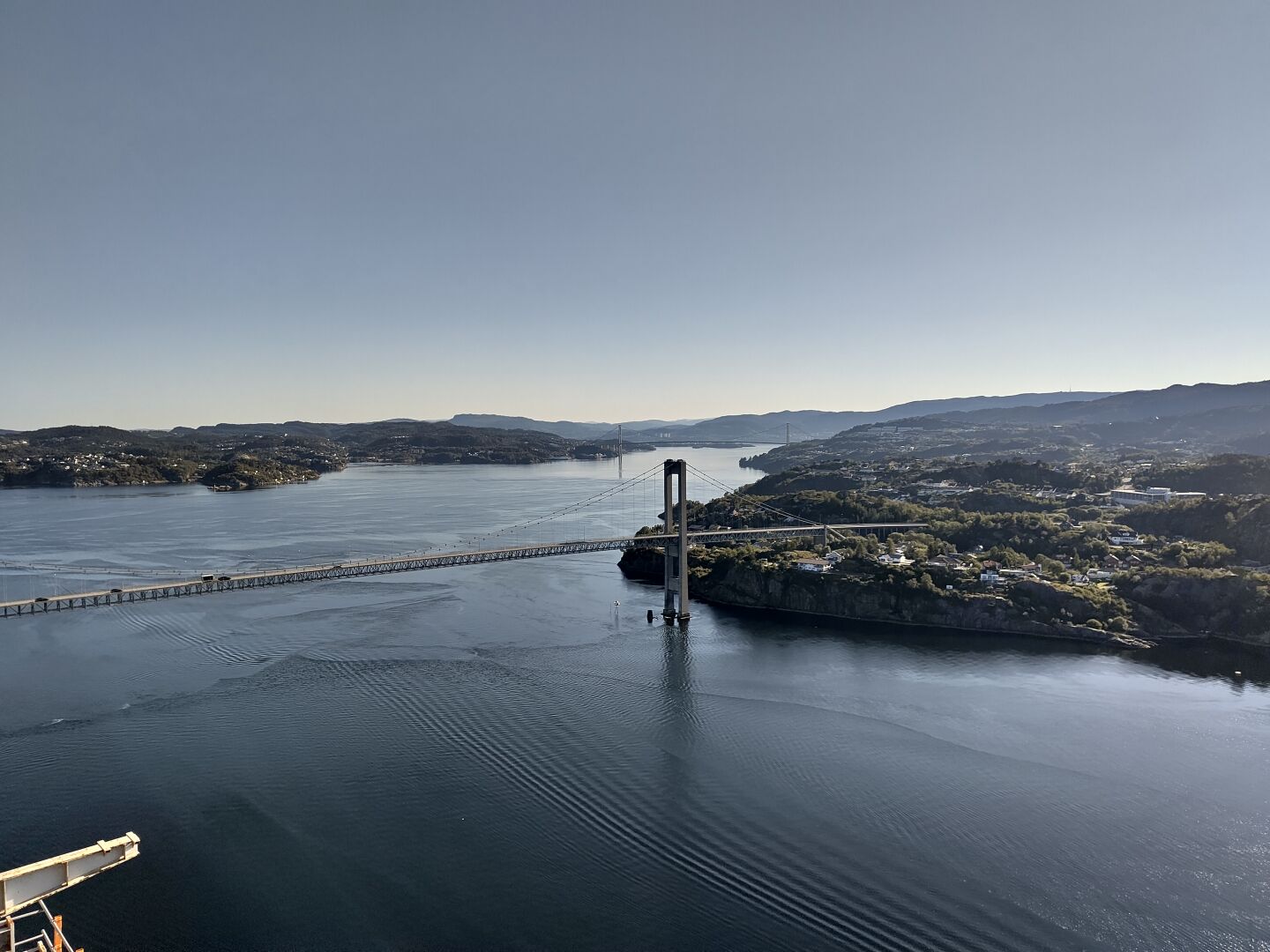 Sotra- and Askøy bridge from New Sotra Bridge